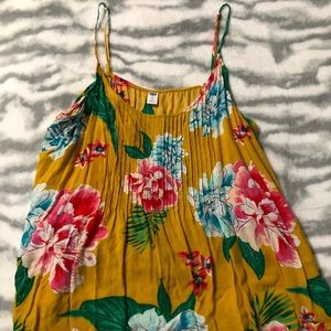 A floral flows blouse
